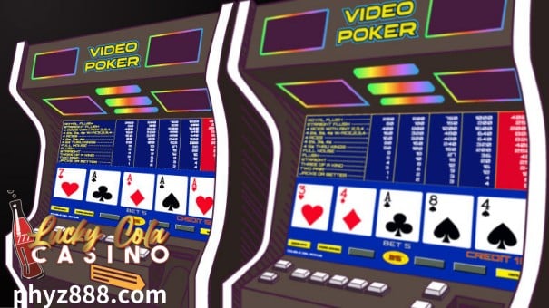 Habang ang mga laro ng video poker ay halos kamukha ng mga slot machine sa unang tingin, medyo iba ang mga ito.