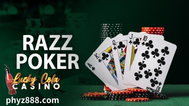 Ang Razz ay isang variation ng stud poker na katulad ng Seven Card Stud.Ang King ay ang pinakamataas na Door Card sa laro ng Razz poker.