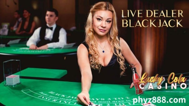 Nag-aalok ang Lucky Cola Online Casino ng blackjack na may mga live na laro ng dealer.